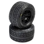 Pro-Line Menace F/R Street Tires Mounted 12mm Black Split Six for ARRMA Mini Kraton PRO1034510
