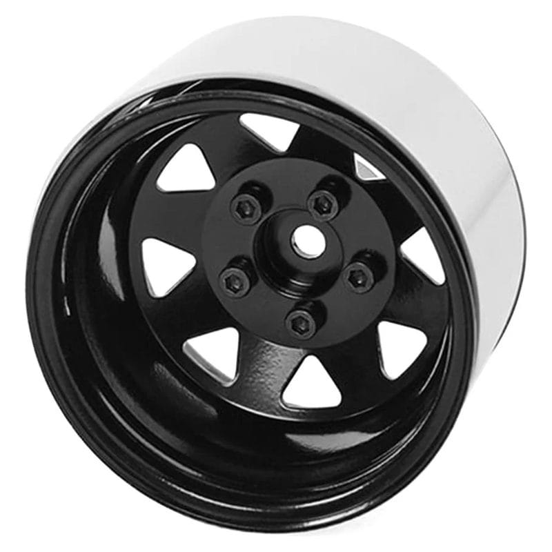 RC4WD 5-Lug Deep Dish Wagon 1.9" Beadlock Wheels (Black) (4)