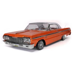 Redcat SixtyFour Chevrolet Impala 1/10 RTR Scale Hopping Lowrider Orange/White
