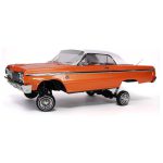 rer32895_7 Redcat SixtyFour Chevrolet Impala 1/10 RTR Scale Hopping Lowrider (Orange/White)