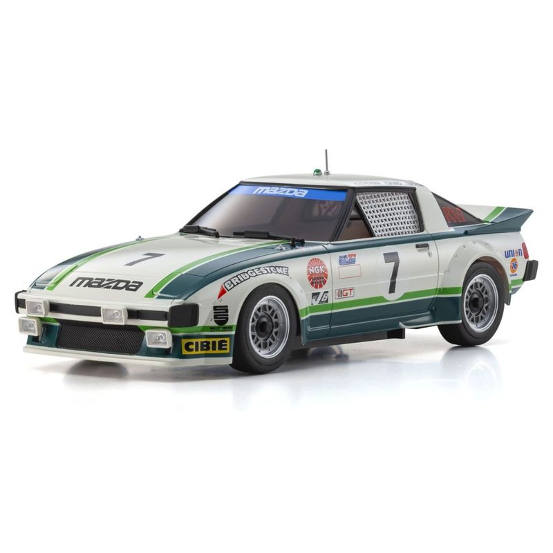 Kyosho ASC MR04N-MM2 Mazda Savanna RX-7 (1979 Daytona GTU Livery #7) - MZP161GR
