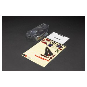 Arrma TYPHON 4x4 Includes Decals Body (Clear)