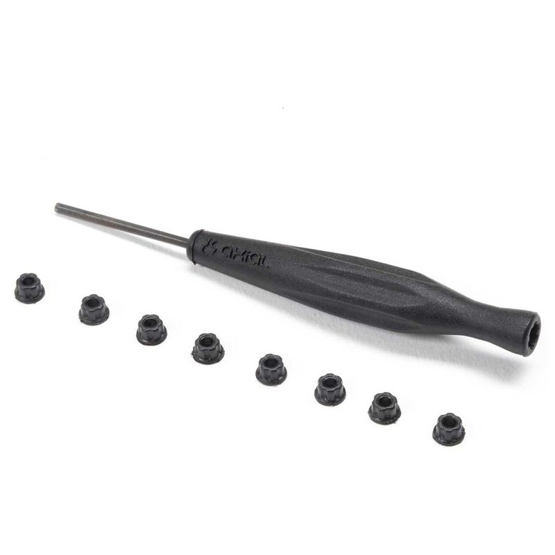 Axial SCX30 Wheel Nuts (8) w/Tool AXI-3328