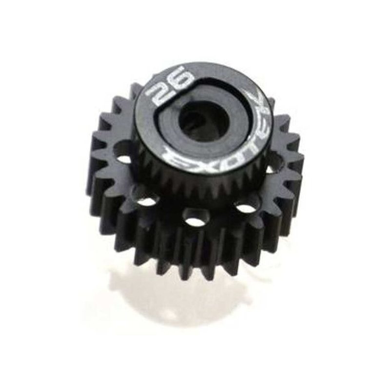 Exotek 1768 Flite 27T 48P Pinion Black Pom W/Alloy Collar EXO1768