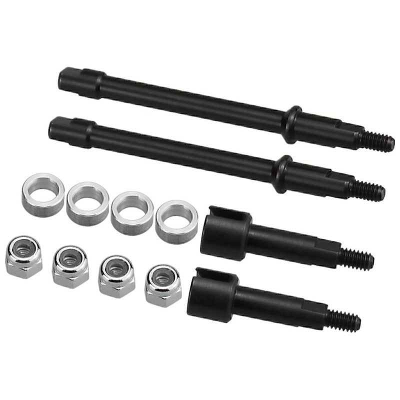 Hot Racing Axial SCX30 +2mm Steel Drive Stub Axles SXTY39AW02