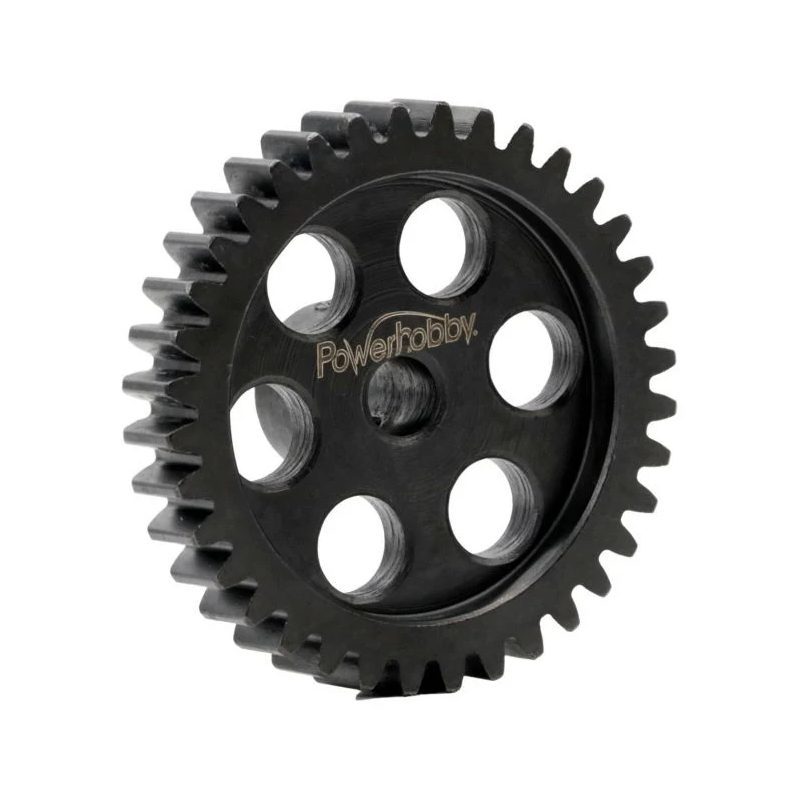 Powerhobby Hardened Steel 41T Mod1 5mm Pinion Gear Mod 1 Speed Run / Drag Racing PH41TM5