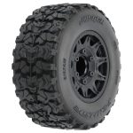 1/10 Jaeger HP Belted F/R 2.8 MT Tires MTD 12mm/14mm Black Raid (2) PRO1029910