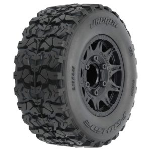1/10 Jaeger HP Belted F/R 2.8 MT Tires MTD 12mm/14mm Black Raid (2) PRO1029910