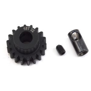 ProTek RC Steel 32P Pinion Gear w/3.17mm Reducer Sleeve (Mod .8) (5mm Bore) (18T) PTK-8062