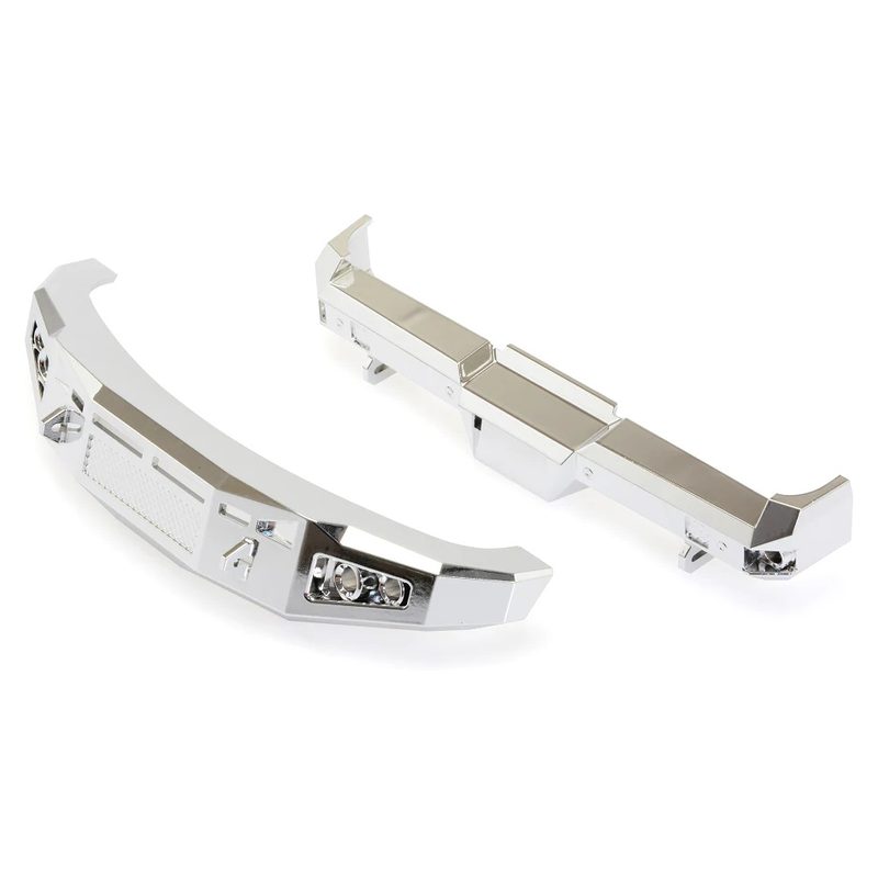 CEN Kaos Silver Chrome Bumper Set (F/R for F250 or F450) CKD0492