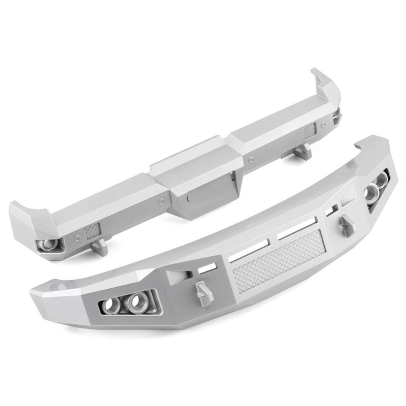 CEN F250/F450 Bumper Set Matte Silver CKD0496