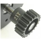 Hot Racing Steel 32P Pinion Gear (5mm Bore) (21T) HRANSG3221