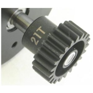 Hot Racing Steel 32P Pinion Gear (5mm Bore) (21T) HRANSG3221