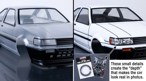 Electric Vibez: The Ultimate Pandora RC Styling Guide 2 Achieving Scale Realism