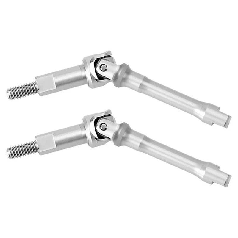 Injora Axial SCX30 Stainless Steel Front CVD Axle Shafts (2) INJSCX30-13F