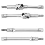 Injora Axial SCX30 Stainless Steel Front CVD & Rear Axle Shafts Set INJSCX30-13FR