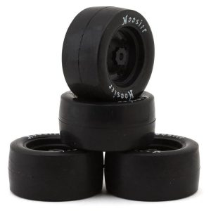 Losi Asphalt Late Model Grom Hoosier Pre-Mounted Tires (4) (Medium) LOS-3779