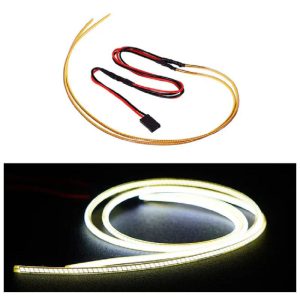 Powerhobby Flexible Cuttable LED Strip Lights 1/24 1/28 SCX24 ( white ) PHB7375White