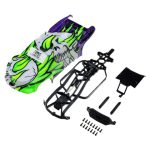 Pro-Line Arrma Mini Kraton Brute 1/16 Pre-Cut & Pre-Painted Body Green/Black Limited Edition