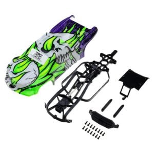 Pro-Line Arrma Mini Kraton Brute 1/16 Pre-Cut & Pre-Painted Body Green/Black Limited Edition