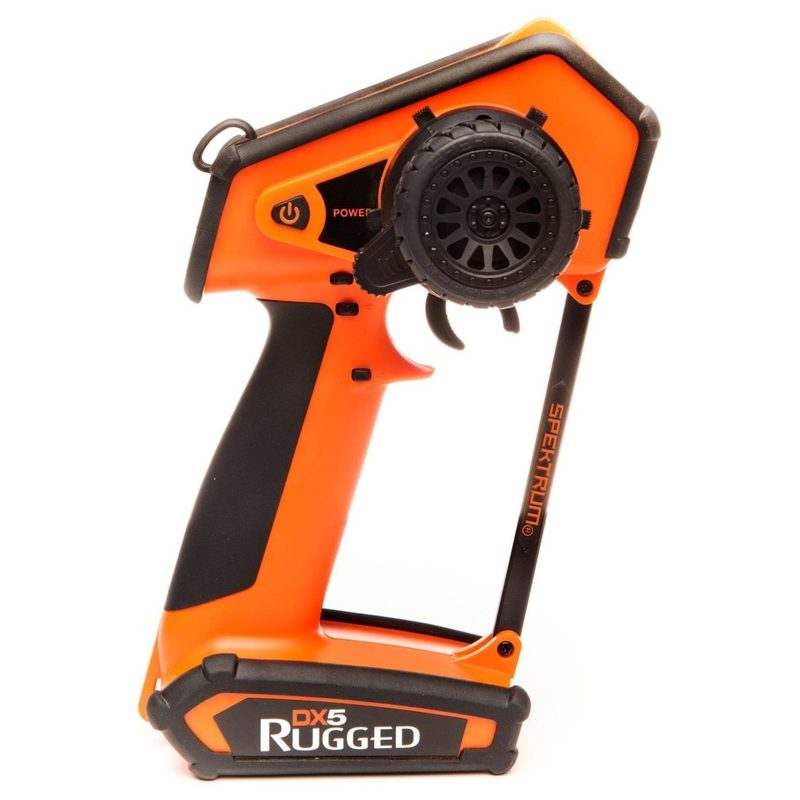 Spektrum RC DX5 Rugged 5-Channel DSMR Surface Radio Transmitter Orange SPMR52000 Spektrum RC DX5 Rugged 5-Channel DSMR Surface Radio Transmitter Orange SPMR52000
