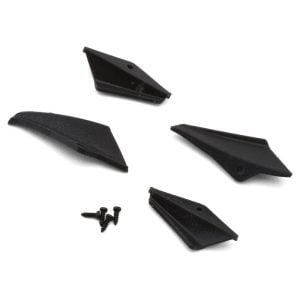 24K RC Technology 1/10 Toyota AE86 Trueno Front Canards Set (Miniature Scale Drift Accessory)