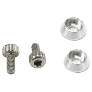 LUNSFORD 3x7mm Short Fat Boy Titanium Motor Screws (2) LNS7901
