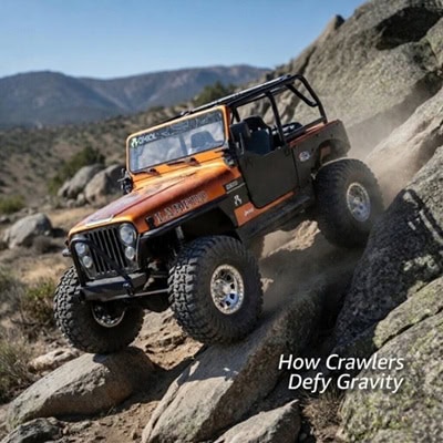 Crushing the Line: A Beginner's Guide to the World of RC Crawling 3 Advanced Technology: How Crawlers Defy Gravity