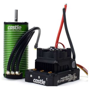 Castle Creations Mamba Monster X 8S Brushless Combo w/1520 Sensored Motor 1650Kv