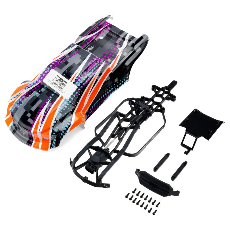 1/16 Limited Edition Pre-Cut/Pre-Painted Brute Digi Body with Clipless System: Arrma Mini Kraton PRO369321