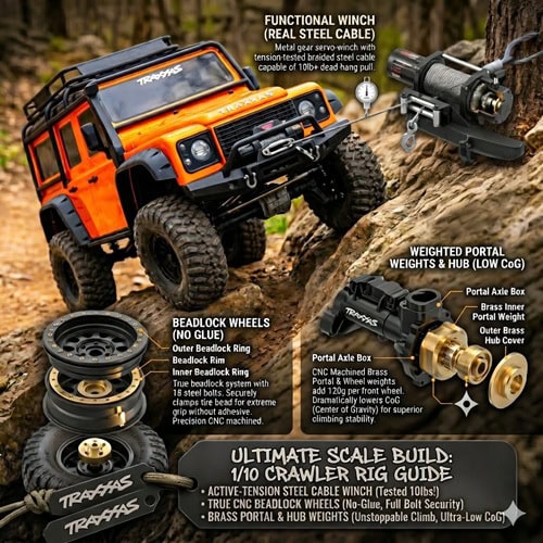 Crushing the Line: A Beginner's Guide to the World of RC Crawling 5 Scale Realism: Making it Look Authentic
