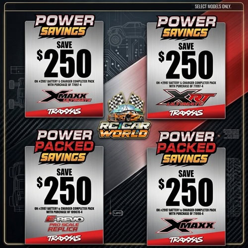 Traxxas “Power Packed Savings” Continues