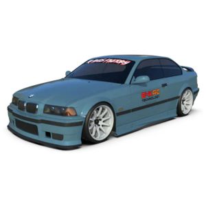 24K RC Technology 1/10 BMW E36 M3 Drift Body (Clear) (260mm Wheelbase)