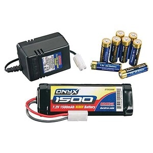 Duratrax Power Kit 1500 7.2V NiMH 2-3 Hour 8AA Wall Charger