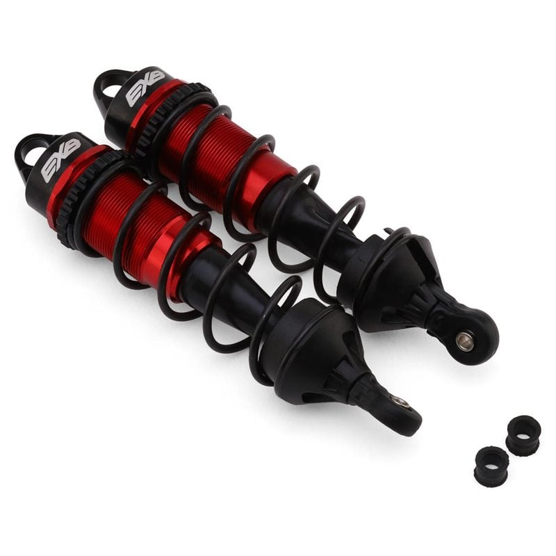 Arrma Talion 6S BLX EXB 16mm Aluminum Oil-Filled Shocks (Red) (2) (110mm) (1300cSt)