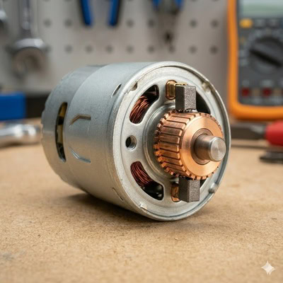 Brushed vs. Brushless Motors: What's the Difference and Which Should You Buy? 2 Brushed Motor Internal Components