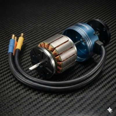 Brushless Motor Internal Components