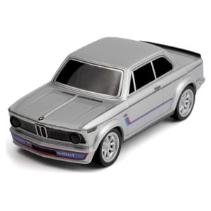 1/64 HPI Nano-TTR BMW 2002 Turbo RTR Electric 2WD Micro Touring RC Car Silver