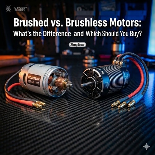 Brushed vs. Brushless Motors: What's the Difference and Which Should You Buy? 1 Brushed vs. Brushless Motors: What's the Difference and Which Should You Buy?