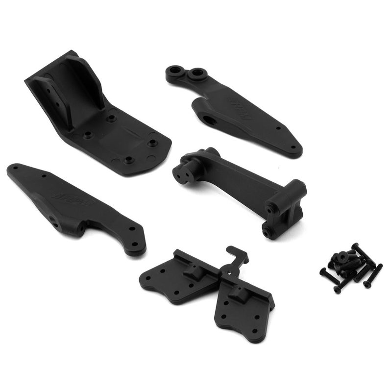 RPM Arrma Kraton 6S EXB V2 HD Wing Mount Set (Black)