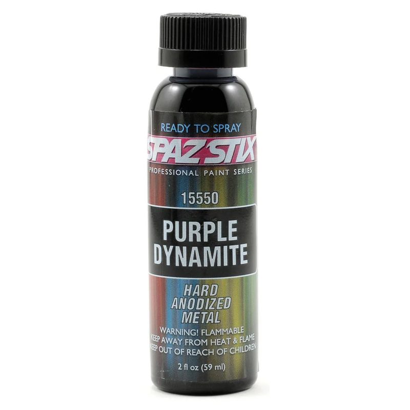 Spaz Stix Candy Purple Dynamite Airbrush Paint 2oz SZX15550