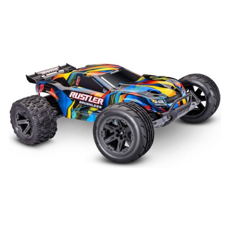 Traxxas Rustler VX3 2WD Brushless RTR Yellow