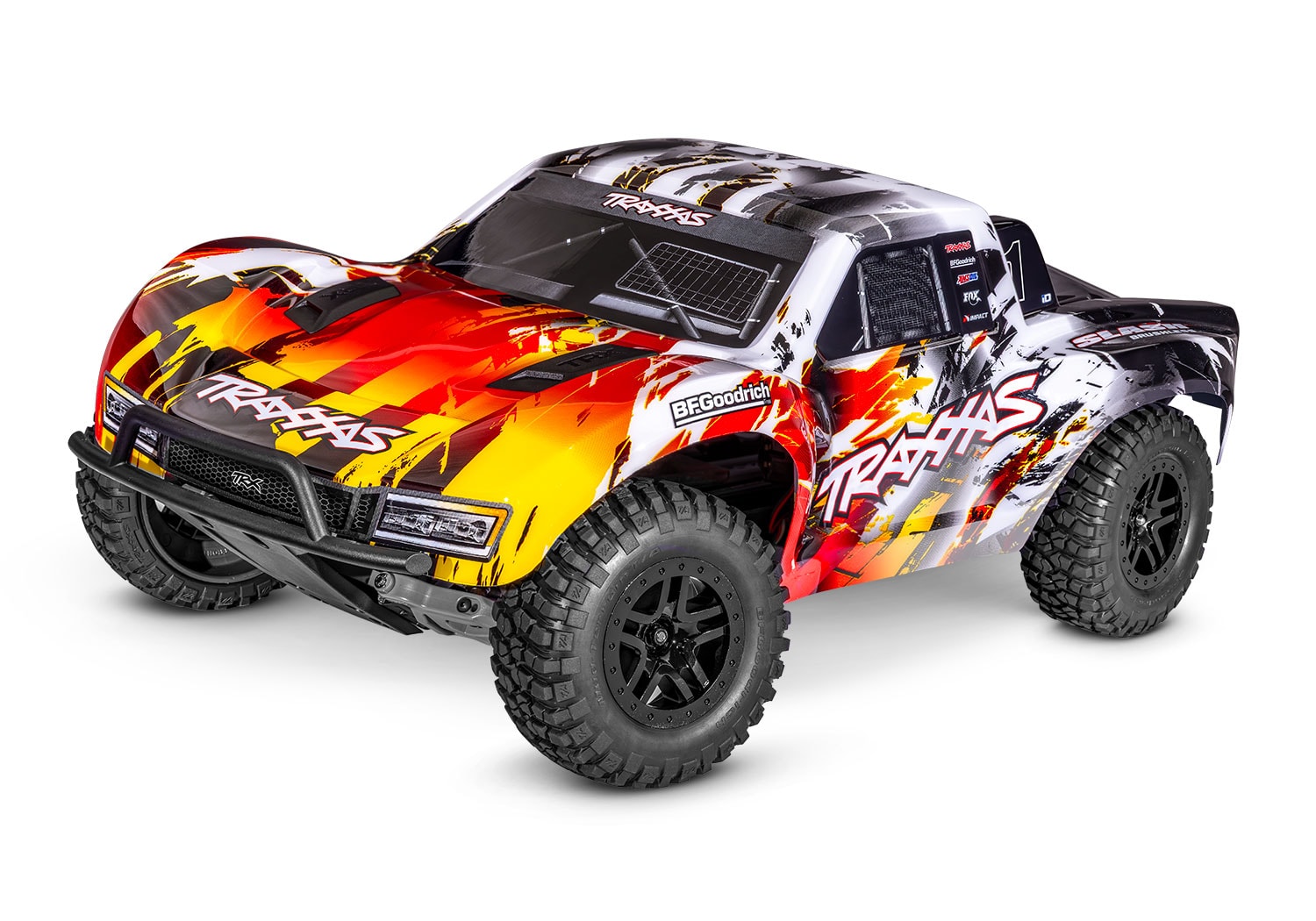 Traxxas Slash 2WD Stadium Brushless Monster Truck Red