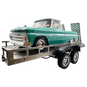 1/10 Scale Full Metal Trailer with LED Lights (Titanium)