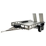 1/10 Scale Full Metal Trailer with LED Lights (Titanium)