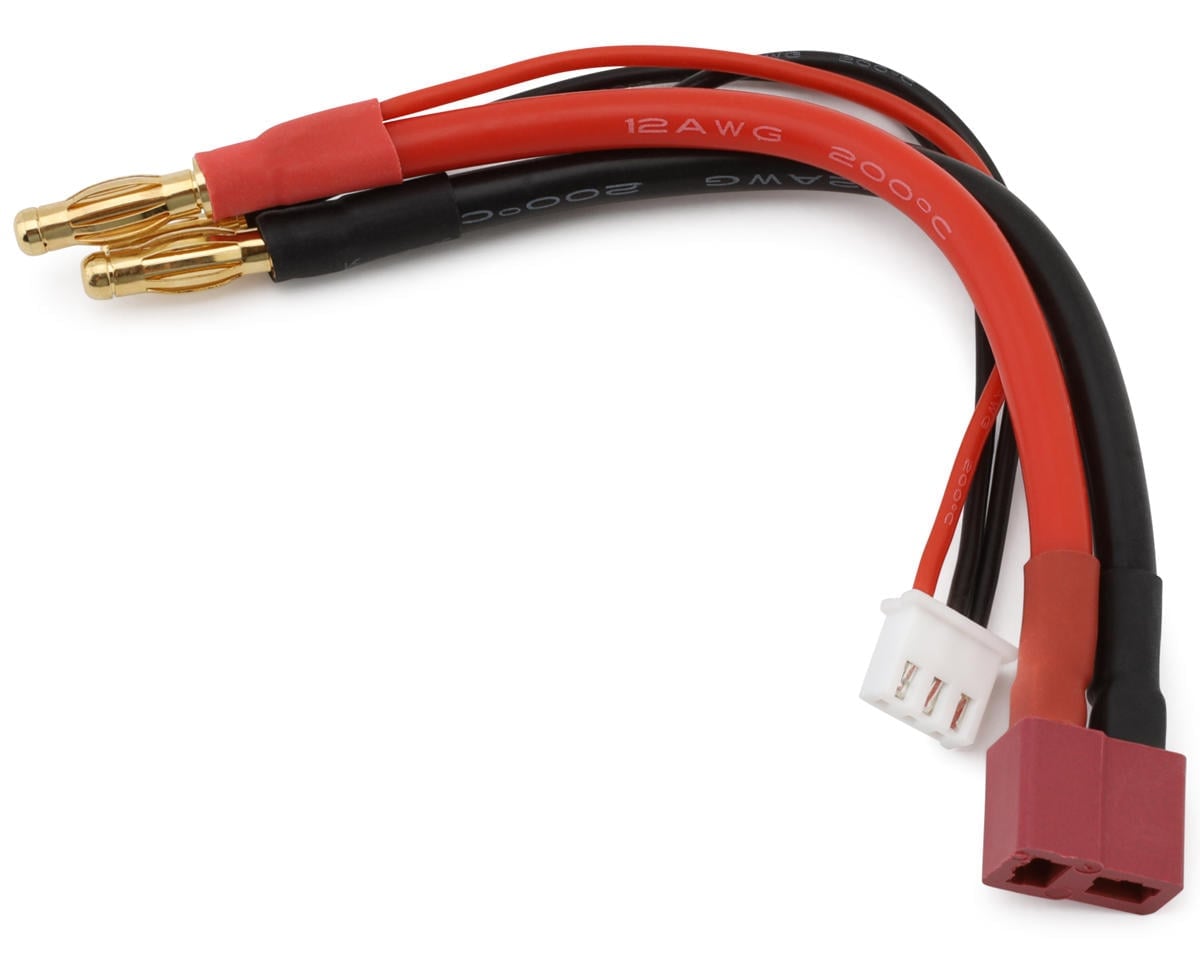 Gens Ace 2S Charge/Balance Adapter (4.0mm Bullet to Deans) GEA4M2D
