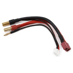 Gens Ace 2S Charge/Balance Adapter (5.0mm Bullet to Deans)