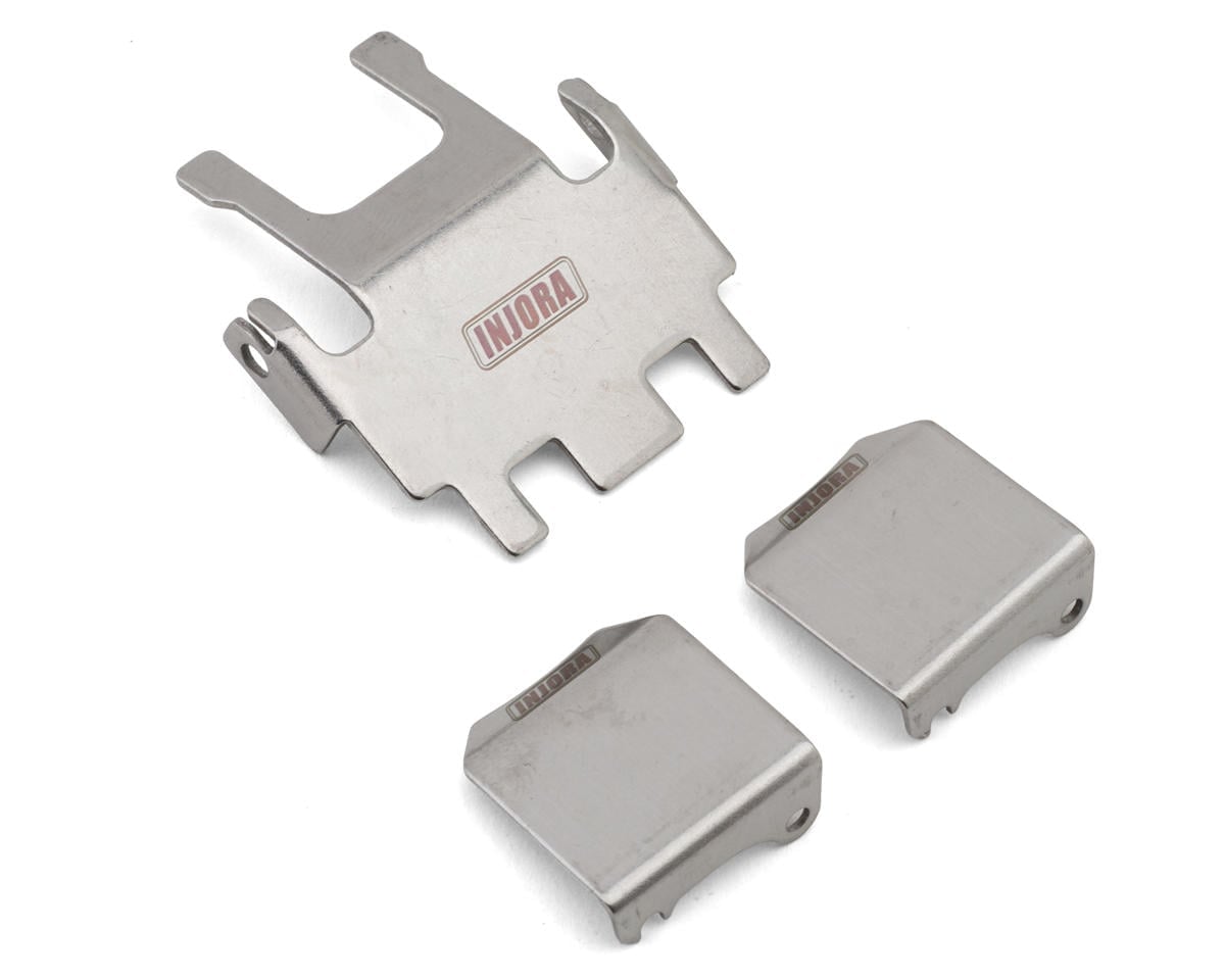 Injora Stainless Steel Skid Plate & Axles Armor for Traxxas® TRX-4M INJ4M-14