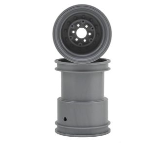 JConcepts Tribute 2.6x3.6" Monster Truck Wheel Silver (2) JCO3377S