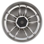 LAB Work Emotion CR3P 1/10 Drift Wheels (Matte Carbon/Bronze) (2) (6mm Offset) w/12mm Hex